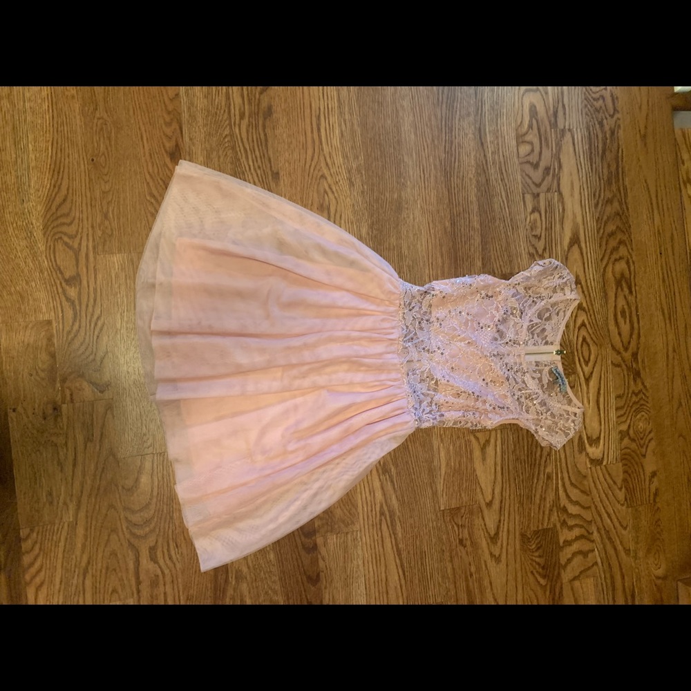 Light pink formal dress